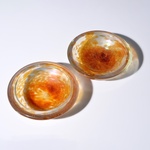 4 Dino Martens A MACE Bowls, Leslie Pina Collection, Priced Each